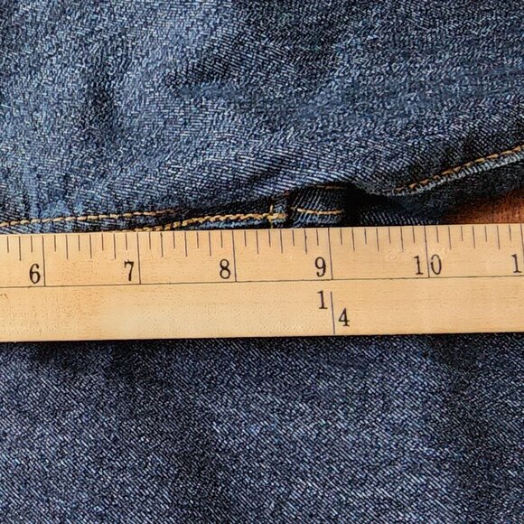 Denizen from Levi's Dark Wash Modern Bootcut Jeans Size 6 - Picture 9 of 16